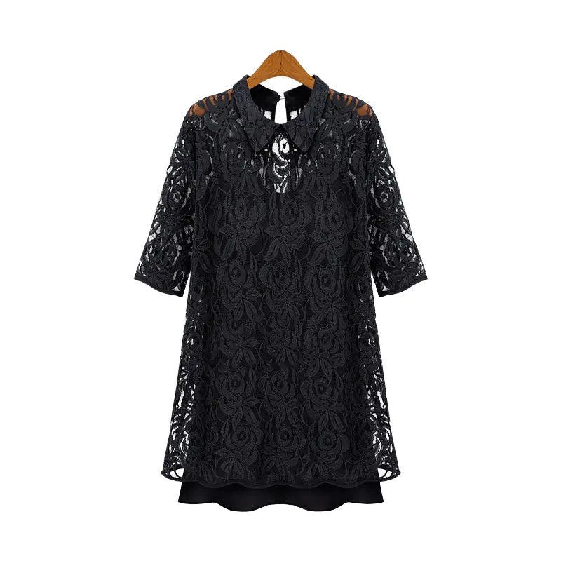 Women's Two-Piece Chiffon Dress