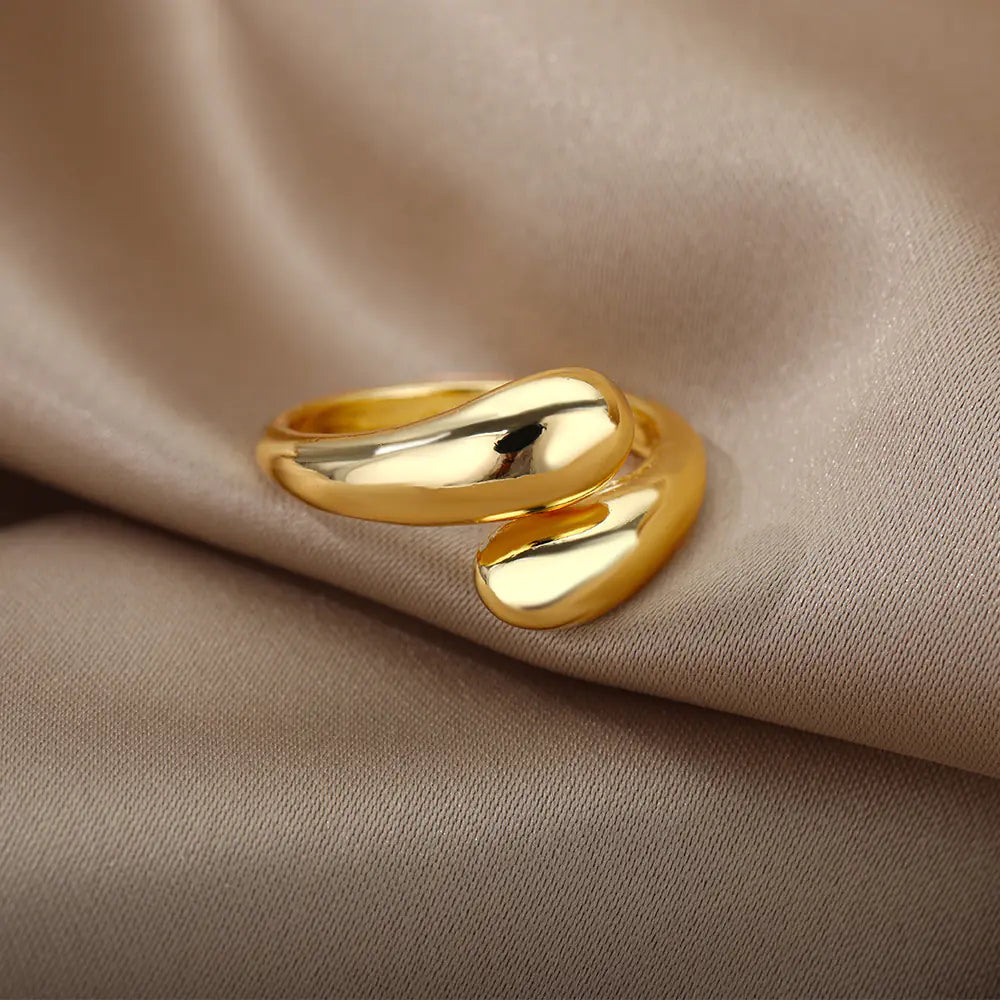 Women's Geometric Gold Ring