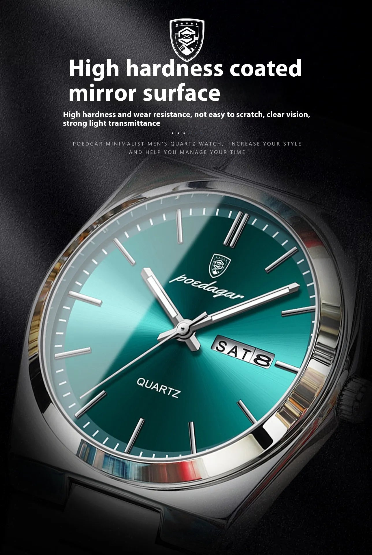 Men's Luminous Quartz Watch