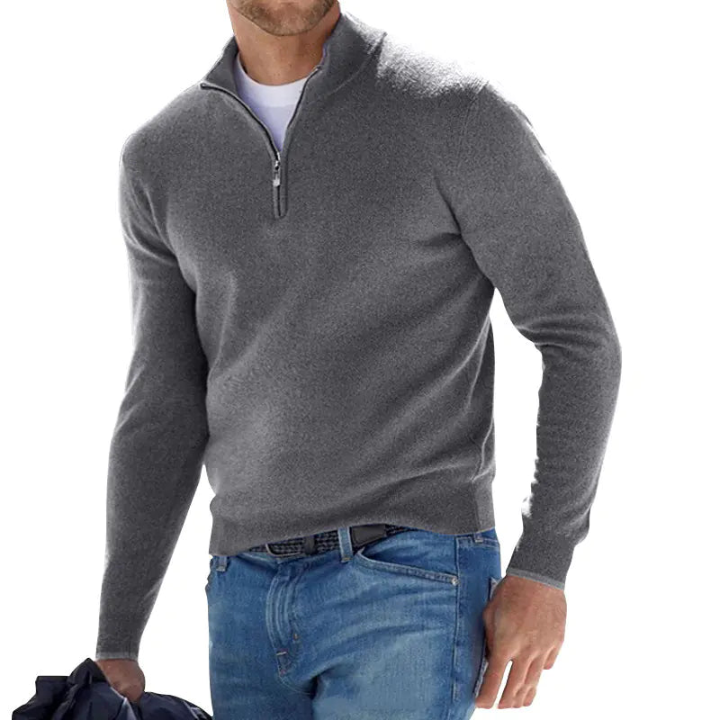 Men's Long-Sleeved Cardigan